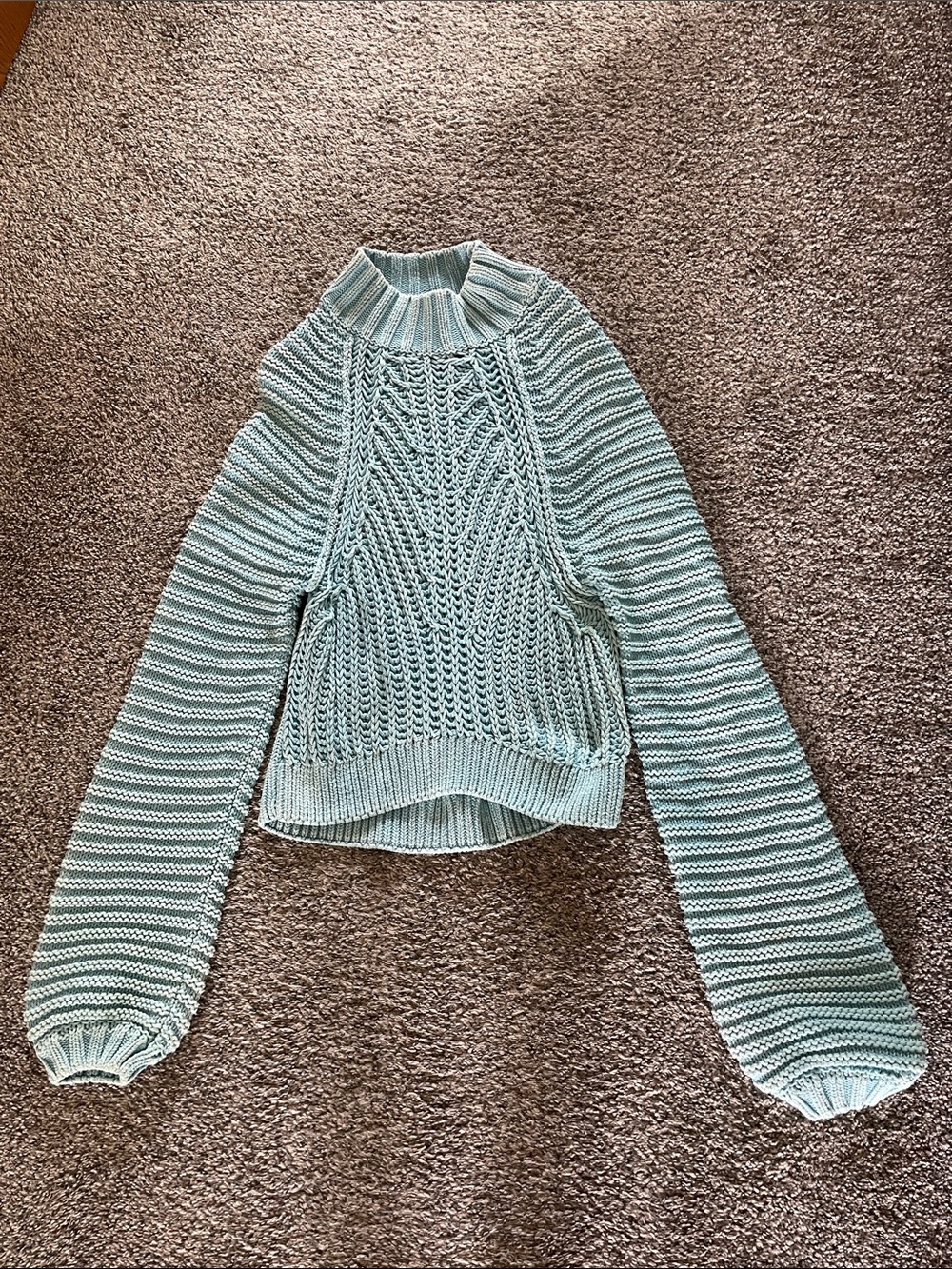 Free People Sweetheart Mock Neck Sweater